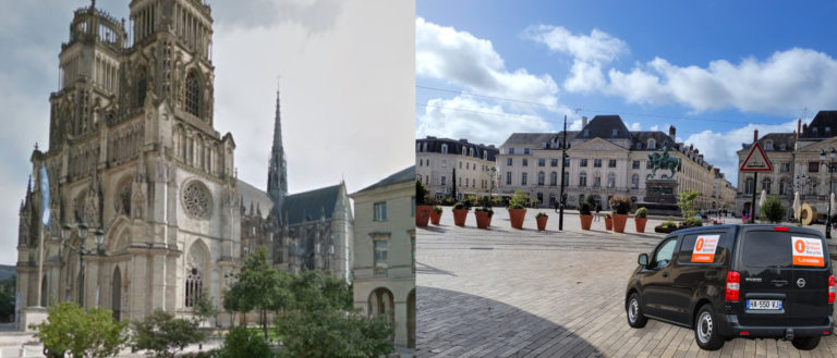 Cathédrale Sainte-Croix, Place Sainte-Croix, Statue de Jeanne d'Arc, Place du Martroi